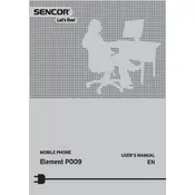 Sencor Element P009 SE Phone manual cover