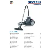 Severin CY 7089 Vacuum manual cover