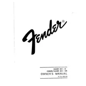 Fender SKX-15R Amplifier manual cover