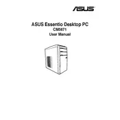 ASUS Essentio CM5671 CPU manual cover