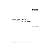 Canon imageCLASS D300 Series manual cover