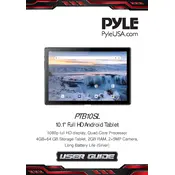 Pyle PTB10SL Tablet manual cover