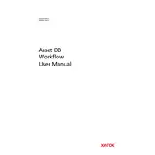 Xerox Asset DB Workflow Ver.4.8.1 Software manual cover