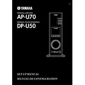 Yamaha AP-U70 Amplifier manual cover