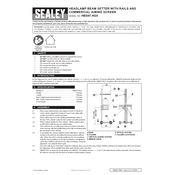 Sealey HBS97.HGV Beam Setter manual cover