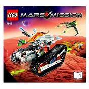 LEGO Mars Mission 7645-1 Construction Set manual cover