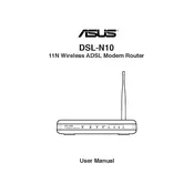 ASUS DSL-N10 B1 Router manual cover