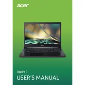 Acer Aspire 7 AMD A715-43G-R5M8 Laptop manual cover