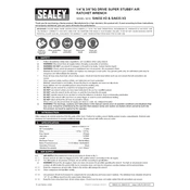 Sealey SA632.V2 Ratchet Wrench manual cover