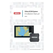 Simrad ECDIS Novico E50 Navigator manual cover