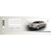 Lincoln MKZ Hybrid 2013 Sedan manual cover