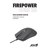 ADX ADXM0823 FIREPOWER CORE 23 manual cover