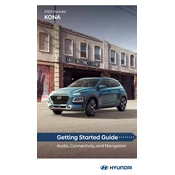 Hyundai Kona 2020 SUV manual cover