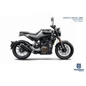 Husqvarna SVARTPILEN 401 2021 Motorcycle manual cover