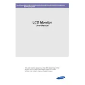 Samsung BX1950 Monitor manual cover