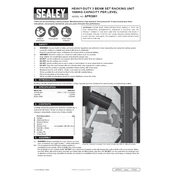 Sealey 402224 Rack manual cover