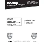 Danby DUFM043A2WDD Freezer manual cover