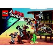 LEGO 70800 Construction Set manual cover