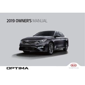 Kia Optima 2019 Sedan manual cover