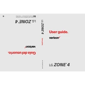 LG Zone 4 LM-X210VPP Phone manual cover