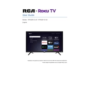 RCA ROKU TV RTR3260-D-US TV manual cover