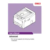 Oki Pro8432WT Printer manual cover