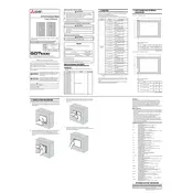 Mitsubishi GOT1000 1D7M81 Sheet manual cover