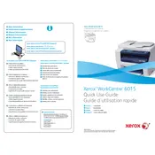 Xerox WorkCentre 6015 Printer manual cover