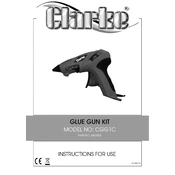 Clarke 6463060 CGG1C Glue Gun Kit manual cover