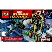 LEGO Spider-Man 76005-4 Construction Set manual cover