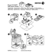 Xerox Phaser 6121MFP 500-Sheet Feeder Printer manual cover