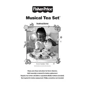 Fisher Price Mattel Musical Tea Set 77865 Toy manual cover