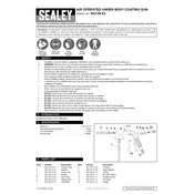 Sealey SG139.V2 Coating Gun manual cover