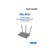 ASUS DSL-AC51 Router manual cover