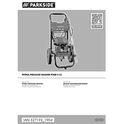 Parkside PHDB 4 C3 3907702979 IAN 3271931904 Pressure Washer manual cover