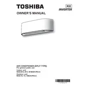 Toshiba RAS-10E2AVRG-A Air Conditioner manual cover