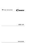 Candy CDS120N-02S manual cover