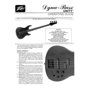 Peavey Dyna-Bass Unity Guitar manual cover