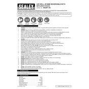 Sealey SA241.V2 Drill manual cover