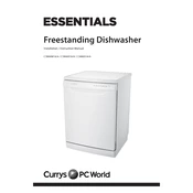 Currys Essentials CDW60B16A manual cover