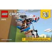 LEGO 31075-2 Construction Set manual cover