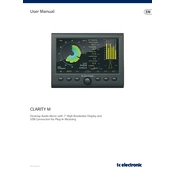 TC Electronic Clarity M manual cover