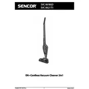 Sencor SVC 8621TI Vacuum Cleaner manual cover