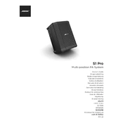 Bose S1 Pro Portable Bluetooth Speaker System