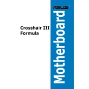 ASUS CROSSHAIR III FORMULA Motherboard manual cover