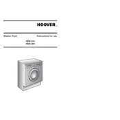 Hoover HDB 244-80 manual cover