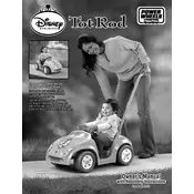 Power Wheels Mattel Disney Princess Tot Rod R2510 Toy manual cover