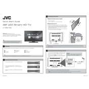 JVC LT-49C760 manual cover