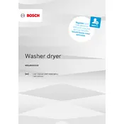 Bosch Series 8 WDU8H541GB Washer Dryer manual cover