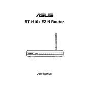 ASUS RT-N10 Ver B Router manual cover